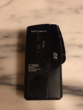 Portable Optimus Micro-36 Cassette 2 speed  Player Recorder
